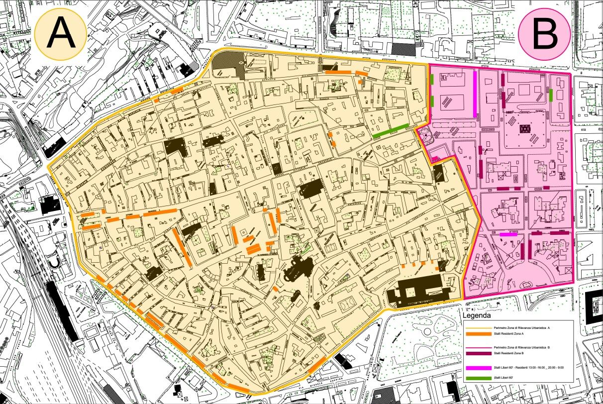 Mappa di Centro Storico